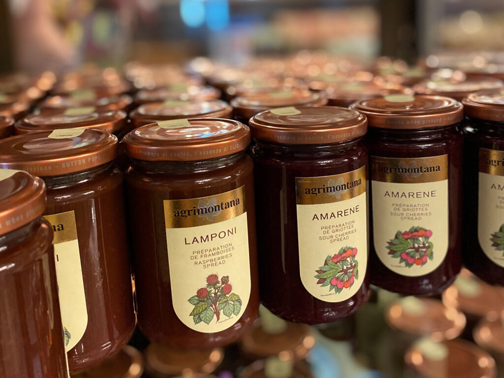 Particolare delle marmellate